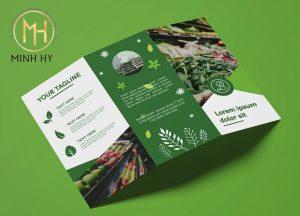 Brochure là ấn phẩm quảng cáo dưới dạng tập giấy mỏng nhằm giới thiệu sản phẩm/dịch vụ tới khách hàng