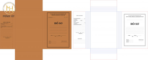 Kích thước bìa hồ sơ chuẩn dạng folder 